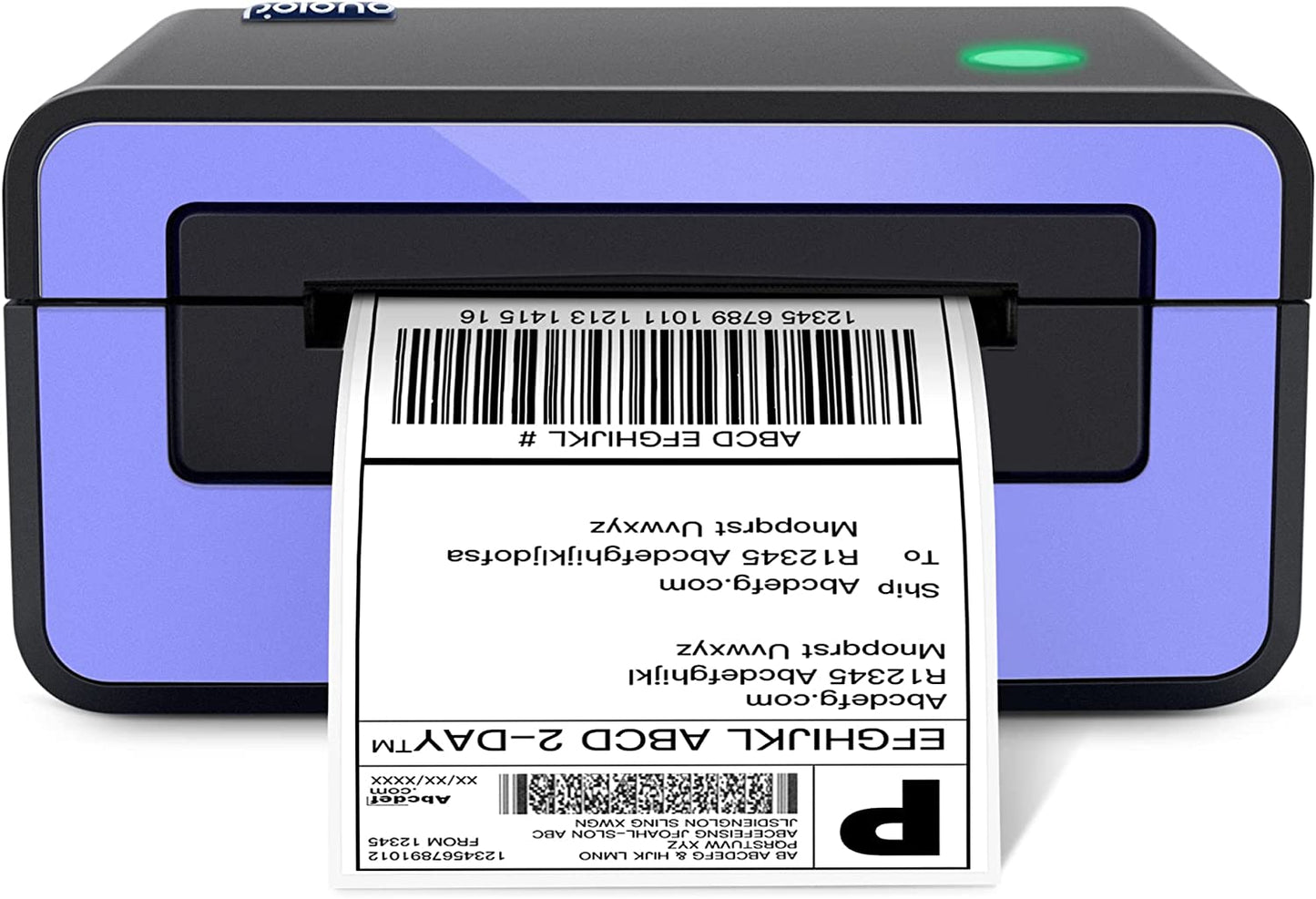 Label Printer - 150Mm/S 4X6 Thermal Label Printer, Commercial Direct Thermal Label Maker, Compatible with Amazon, Ebay, Etsy, Shopify and Fedex, One Click Setup on Windows and Mac